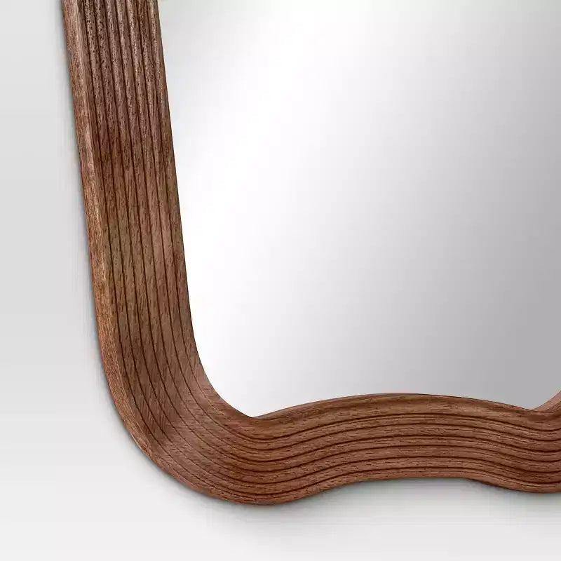Specchio da parete in legno a coste 22"x30" - Threshold™