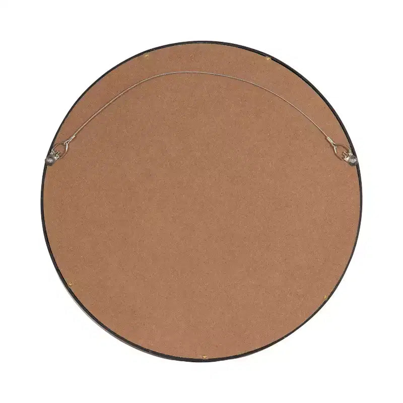 Kate & Laurel All Things Decor Set di 3 specchi da parete rotondi Travis neri