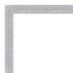 Specchio da Parete Stretto Amanti Art Grace da 50,8 x 66,04 cm senza Bordo Smussato, Finitura Nichel Spazzolato: Cornice Moderna Rettangolare in Polistirene, Include Hardware di Montaggio