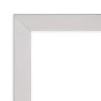 Specchio da Parete Svelte Silver in Legno non Smussato 30" x 24" - Amanti Art: Rettangolare Moderno, Facile da Pulire, Nessun Montaggio Richiesto