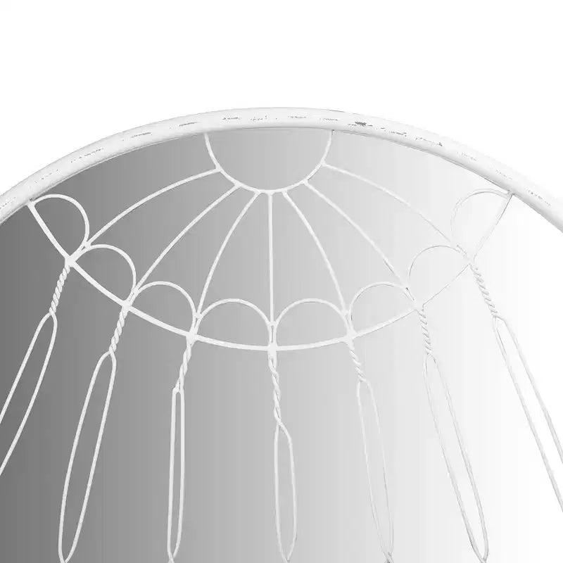 Specchi Decorativi da Parete con Gabbia ad Arco in Ferro - Storied Home