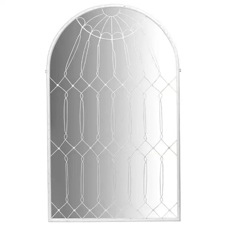 Specchi Decorativi da Parete con Gabbia ad Arco in Ferro - Storied Home