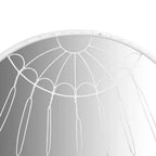 Specchi Decorativi da Parete con Gabbia ad Arco in Ferro - Storied Home