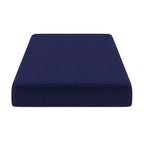 Materasso in memory foam Flash Furniture Irvine resistente ai liquidi con fodera rimovibile con cerniera