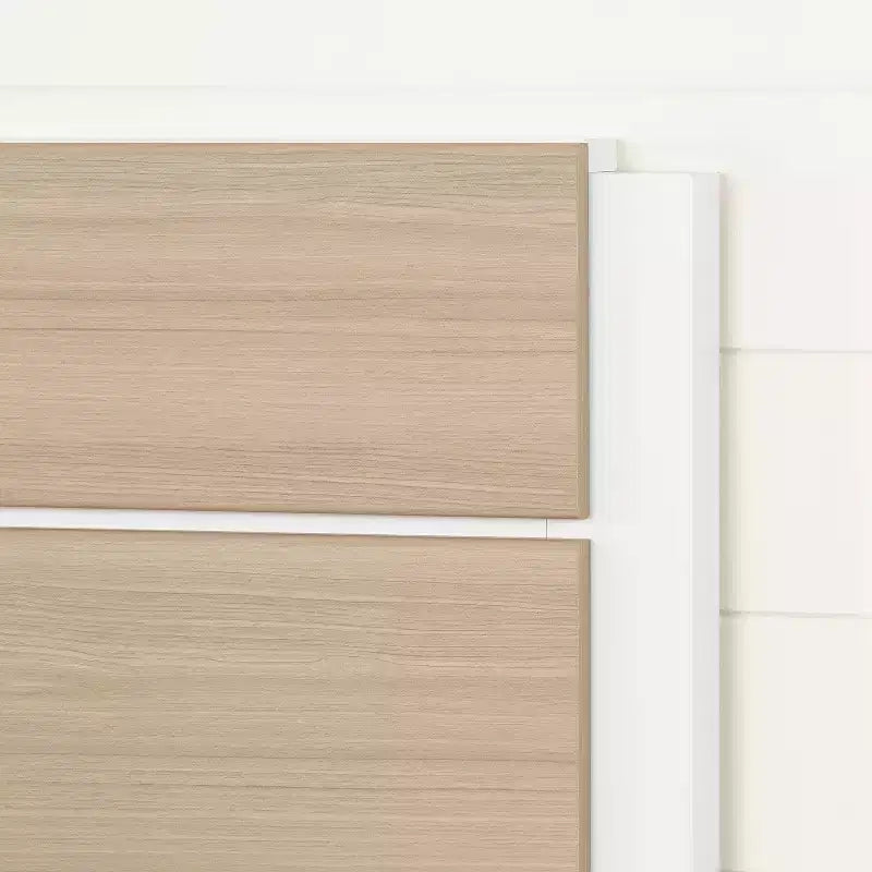 HomeStockMonaco Testata Bianco E Olmo Soft Stile Minimalista