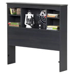 Testata letto libreria doppia Homestock (39'') con contenitore