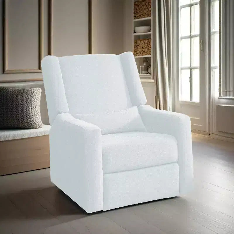 Poltrona reclinabile di lusso con movimento elettrico, ricarica USB, girevole e supporto lombare per il comfort della cameretta