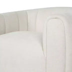 Christopher Knight Home Zarabel Poltrona club a botte girevole moderna imbottita per interni