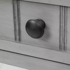 Tavolo Consolle Stretto Whisen Classic con Tre Cassetti Contenitori e Ripiano Inferiore