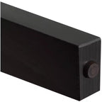 Kings Brand Furniture - Tavolino Laterale Comodino in Legno Sendero con Cassetto e Ripiano Aperto