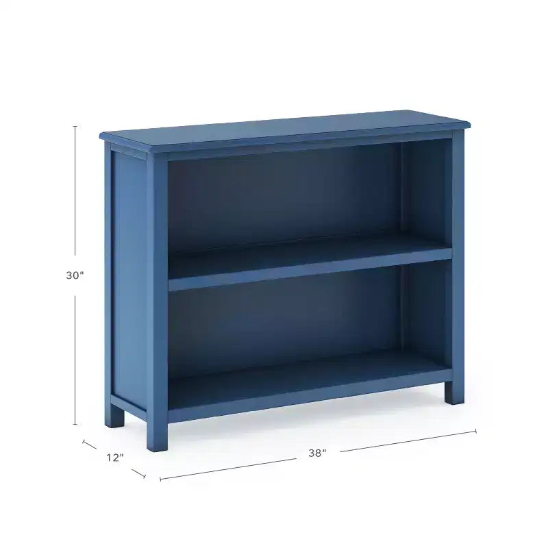 Libreria a 2 ripiani Guidecraft Taiga - Scaffale e unità di archiviazione da 30 per camere da letto o sale giochi, Mobili in legno per libri, giocattoli, materiale scolastico