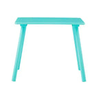 Set Tavolo e Sedie per Bambini VECELO, Tavolo Quadrato Design Windsor con 2 Sedie, Adatto per Gioco e Attività per Bambini, Verde