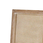 Christopher Knight Home Brownell Sedie da pranzo in legno e vimini imbottite in tessuto in stile country francese (set di 2)