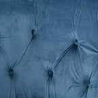 GDFStudio Justus Poltrona Club Rivestita con Bottoni in Stile Contemporaneo