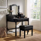 Yescom Piano Bench Pelle PU Contenitore Altezza Regolabile Sedile Imbottito Tastiera Nero