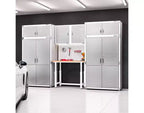 Set di 2 armadietti Seville Classics UltraHD, 48 x 24