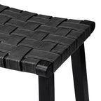 Sgabello da banco senza schienale Maven Lane Noah con similpelle, 63,5 cm
