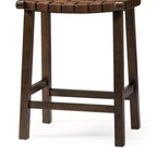 Sgabello da banco senza schienale Maven Lane Noah con similpelle, 63,5 cm