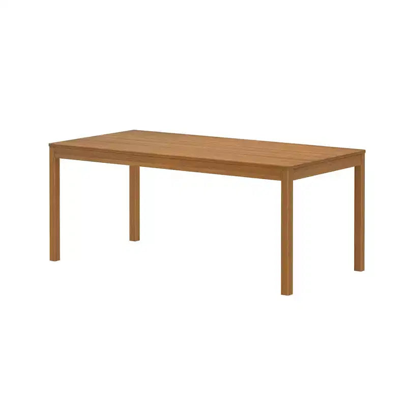 Now Furniture 72 Tavolo da pranzo in legno per 6 persone, Tavolo da cucina rettangolare