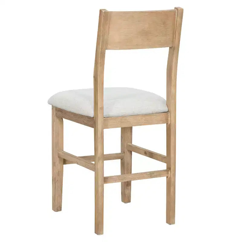 Set da pranzo Whisen a 5 pezzi, altezza bancone, con tavolo e 4 sedie