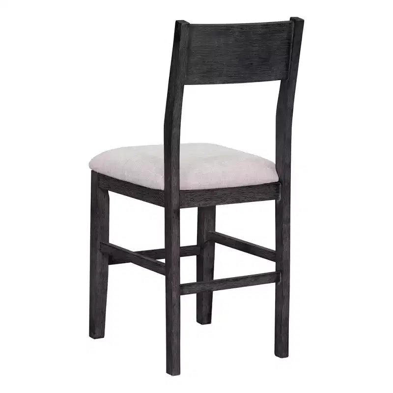 Set da pranzo Whisen a 5 pezzi, altezza bancone, con tavolo e 4 sedie