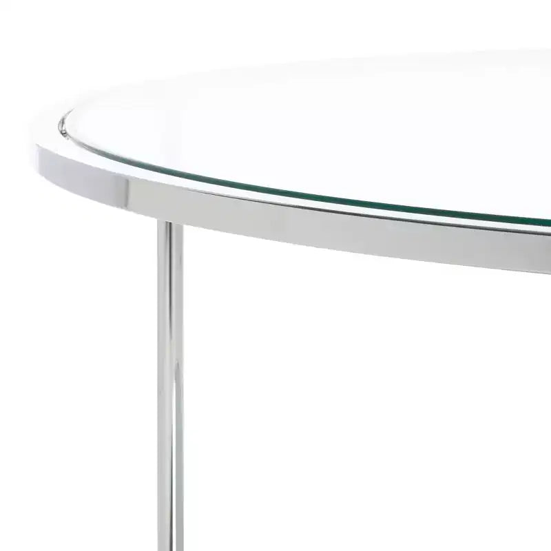 Tavolino rotondo Risa con contenitore - Carbone - SEI
