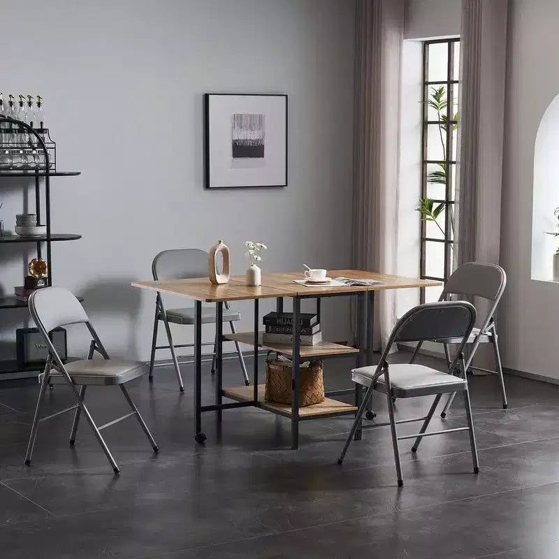 Karl Home | Sedia Pieghevole Imbottita e Impilabile (Set da 6)