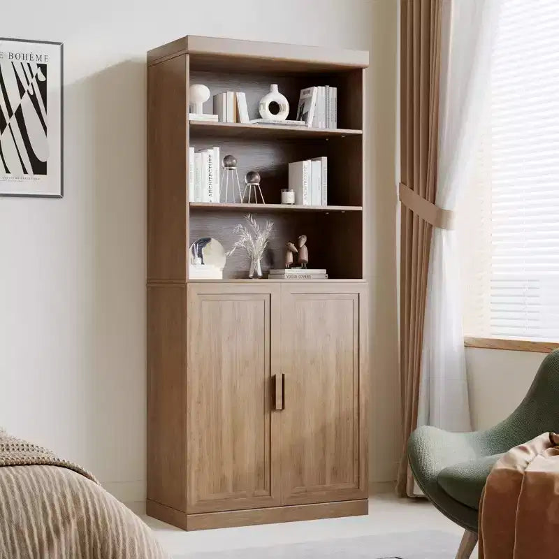Mobile Contenitore con Anta in Vetro di Grande Capacità, Elegante e Bello. È Pratico per Organizzare e uno Strumento Magico per Dire Addio al Disordine in Casa.