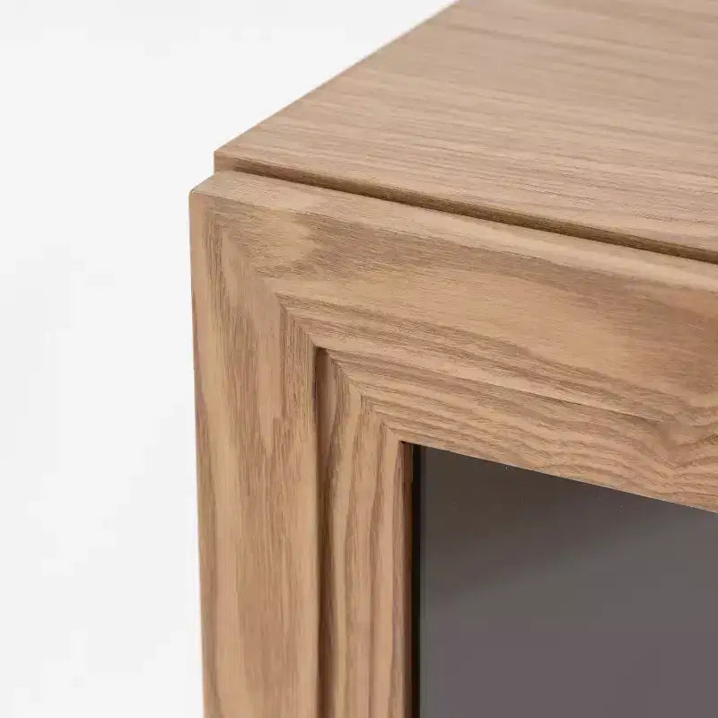 Mobile Contenitore con Anta in Vetro di Grande Capacità, Elegante e Bello. È Pratico per Organizzare e uno Strumento Magico per Dire Addio al Disordine in Casa.