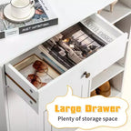 Mobiletto da bagno Karl Home bianco