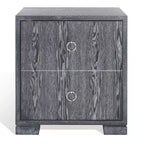 Laila Lacquer Chest - SFV3511 - Black Cerused Oak - Safavieh Couture
