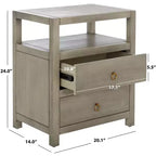 Comodino Amisa - NST2402 - Safavieh