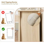 Cassettiera a 6/7 Cassetti - Cassettiera Alta Boho con Gambe Curve, Dettagli in Rattan e Mobile Contenitore Indipendente per Soggiorno, Camera da Letto, Ingresso