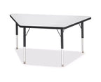 Tavolo trapezoidale Jonti-Craft Berries Prism Edge ad altezza elementare (24 x 48) nero