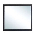 Passion Furniture Glasgow 39 in. W x 35 in. H Rectangle Framed Dresser Mirror