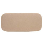 Pouf rettangolare Whitley con gambe in legno - OTT1302 - Safavieh