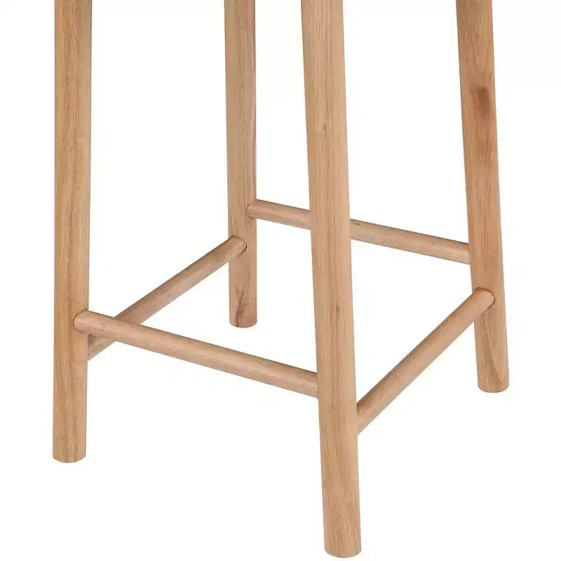 Meridian Furniture, Sgabello Calvin in ecopelle nera