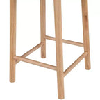Meridian Furniture, Sgabello Calvin in ecopelle nera