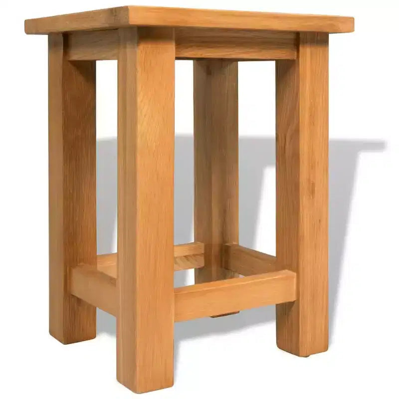 vidaXL Tavolino da Salotto in Rovere Massiccio 27x24x37 cm
