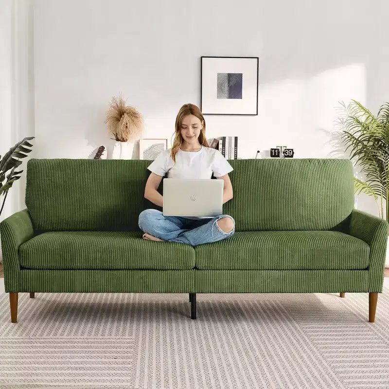 Dyonery 88 Divanetto a Due Posti, Comodi Divani per Soggiorno, Moderno Divanetto Oversize, Grandi Divani per Camera da Letto e Ufficio