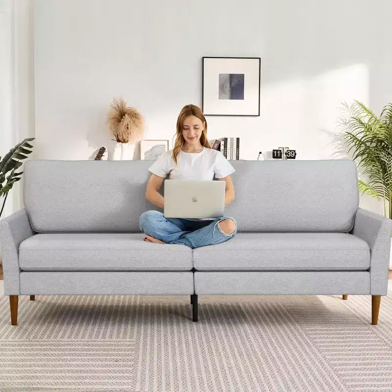 Dyonery 88 Divanetto a Due Posti, Comodi Divani per Soggiorno, Moderno Divanetto Oversize, Grandi Divani per Camera da Letto e Ufficio
