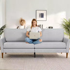 Dyonery 88 Divanetto a Due Posti, Comodi Divani per Soggiorno, Moderno Divanetto Oversize, Grandi Divani per Camera da Letto e Ufficio