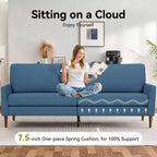 Dyonery 88 Divanetto a Due Posti, Comodi Divani per Soggiorno, Moderno Divanetto Oversize, Grandi Divani per Camera da Letto e Ufficio