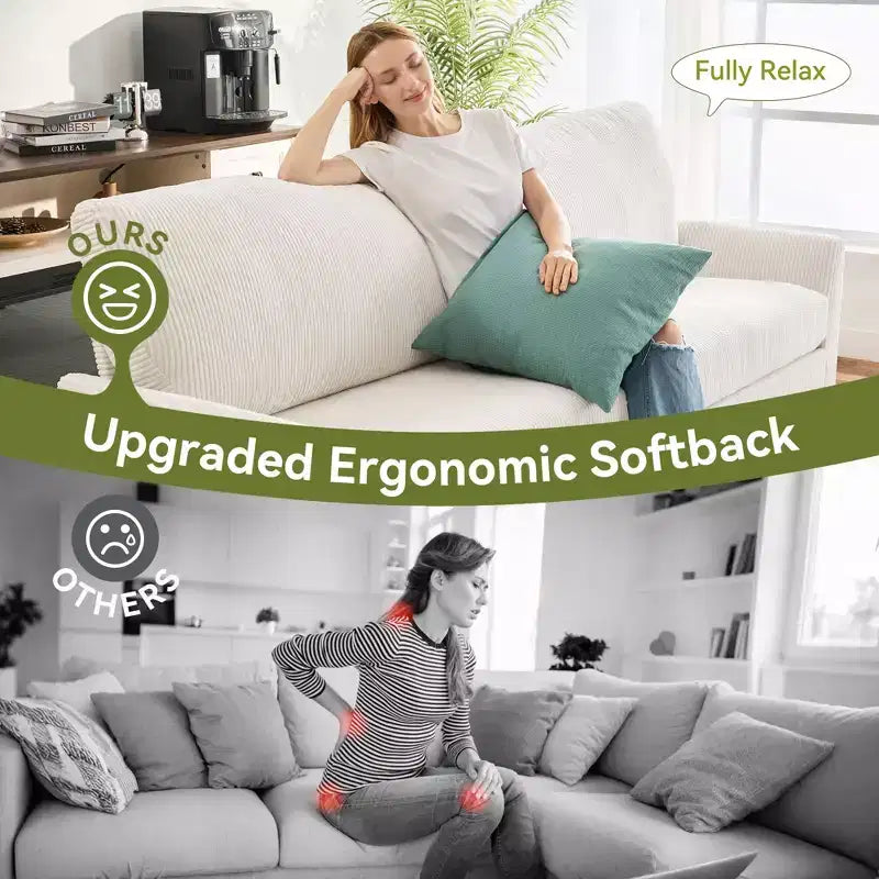 Dyonery 88 Divanetto a Due Posti, Comodi Divani per Soggiorno, Moderno Divanetto Oversize, Grandi Divani per Camera da Letto e Ufficio