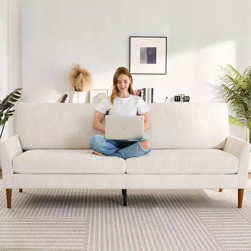 Dyonery 88 Divanetto a Due Posti, Comodi Divani per Soggiorno, Moderno Divanetto Oversize, Grandi Divani per Camera da Letto e Ufficio
