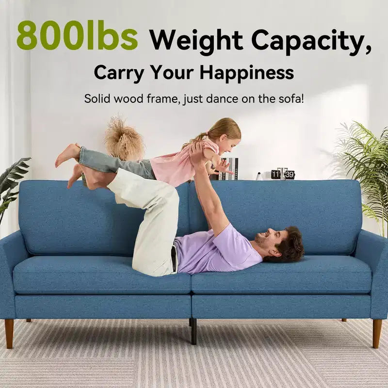 Dyonery 88 Divanetto a Due Posti, Comodi Divani per Soggiorno, Moderno Divanetto Oversize, Grandi Divani per Camera da Letto e Ufficio