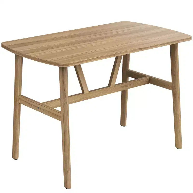 PexFix 47 Tavolo da pranzo per 4-6 persone, tavolo da cucina in legno, tavolo da pranzo moderno con robusta struttura in legno per sala da pranzo, cucina, color legno naturale