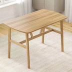 PexFix 47 Tavolo da pranzo per 4-6 persone, tavolo da cucina in legno, tavolo da pranzo moderno con robusta struttura in legno per sala da pranzo, cucina, color legno naturale
