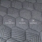 Materasso Ibrido Swedrea in Memory Foam Rinfrescante a Media Rigidità, Consegnato Arrotolato
