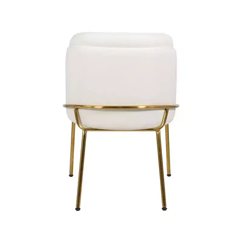 Meridian Furniture, Sedia da pranzo Jagger in pelle vegana, set da 2